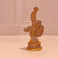 تندیس اسمائ الهی|صنایع دستی و سایر لوازم تزئینی|مشهد, زمرد|دیوار