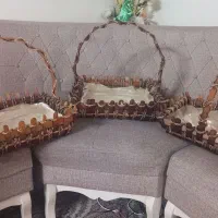 سبد چوبی تزیینی|صنایع دستی و سایر لوازم تزئینی|تهران, طیب|دیوار