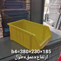 سایزپالت پلاستیکی محکم بی چهارb4  38×23×18.5 قفسه|فروشگاه و مغازه|تهران, نواب|دیوار