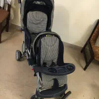 کالسکه دوقلو مارک ایون فلو آمریکا|کالسکه و لوازم جانبی|تهران, شهرک بوعلی|دیوار