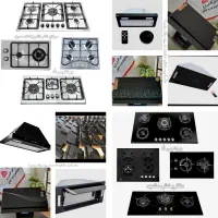 گاز MDFکابینت طرح فر رومیزی هود شیشه ای کد304استیل|اجاق گاز و لوازم برقی پخت‌وپز|مشهد, ایثارگران|دیوار