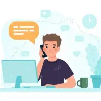 کال سنتر و مدیر فروش