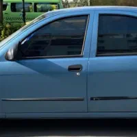 تیبا ۲ هاچ‌بک  آبی اطلسی