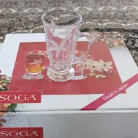 استکان سوگای ژاپن اصلی 6 دست|ظروف سرو و پذیرایی|قم, هنرستان|دیوار