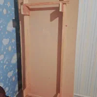 سرویس خواب و کنسول چوب با تشک به همراه آینه دراور|تخت و سرویس خواب|پاکدشت, پاکدشت (مامازند)|دیوار