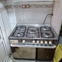فر گاز ۵ شعله تمام استیل