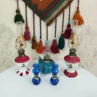 چراغ موشی.گرسوز.تنگ قلیان.میزقدیمی|کلکسیون اشیاء عتیقه|اندیشه, اندیشه فاز ۲|دیوار