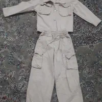 کت وشلوار کتان اسپرت