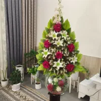 گل و تنگ|گل مصنوعی|تربت‌حیدریه, هاشمی‌نژاد|دیوار