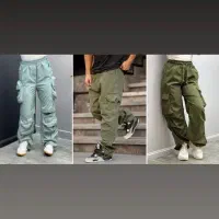شلوارکارگو بنگال پنبه درهمه سایز