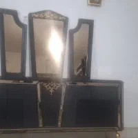 ست ایینه کنسول و زیره|بوفه، ویترین، کنسول|کوهدشت, |دیوار