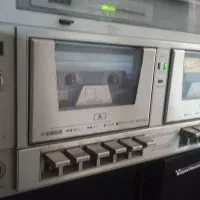 رادیو وکاست قدیمی استریو برای دکور و کلکسیون|کلکسیون و سرگرمی|تهران, جیحون|دیوار