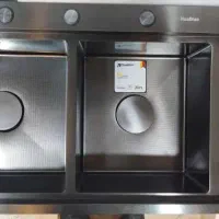 سینک استیل گرانیت 80لوکس