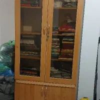 کمد کتابخانه MDF اصل کاملا سالم