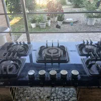 گاز شیشه ای رومیزی آروما ایتالیایی اصل