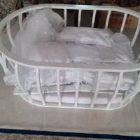 تخت کنار تخت مادر نو|تخت و صندلی بچه|مشکین‌دشت, |دیوار