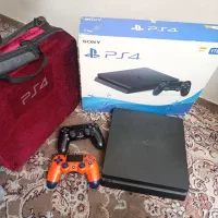 ps4 اسلیم کپی خور دو دسته یه ترا