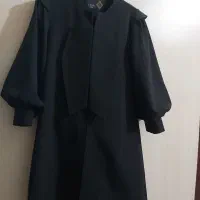 مانتو کرپ مشگی دخترانه