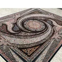 فرش 12 متری کهکشان سرمه ای 5 تخته