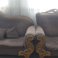 مبل نیم سلطنتی|مبلمان خانگی و میز عسلی|محمدشهر, همایون ویلا|دیوار