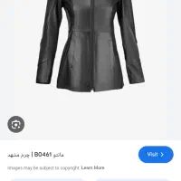 کت چرم زنانه چرم مشهد نو،با تگ،سایز ۴۰