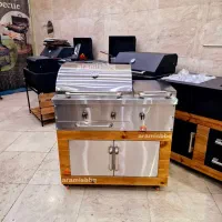 باربیکیو 100 سانت تمام استیل 304 + 20 سال ضمانت