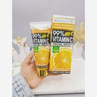 فوم شستشو ضد لک و روشن کننده ویتامین سی 99درصد وکا