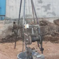 حفاری چاه وتخریب