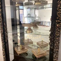 بوفه چوبی سلطنتی|بوفه، ویترین، کنسول|سلماس, |دیوار