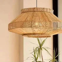 لوستر مکرومه|لوستر و چراغ آویز|تهران, قلهک|دیوار