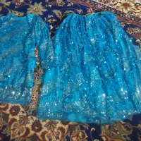 لباس محلی ابی فیروزه ای