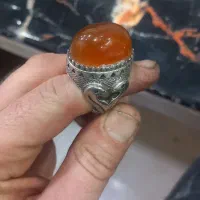 انگشتر عقیق یمنی خیلی قدیمی بزرگ و چش گیر|جواهرات|بندر گناوه, |دیوار