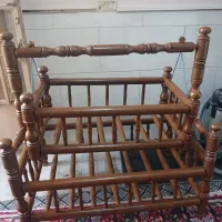 گهواره تمام چوب قدیمی