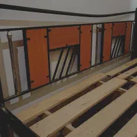 تخت فلزی دو نفره