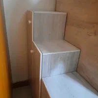 تخت دو طبقه در حد نو|تخت و سرویس خواب|ملارد, |دیوار