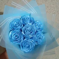 فروش انواع گل های ربانی عمده و تک|گل مصنوعی|پیشوا, |دیوار