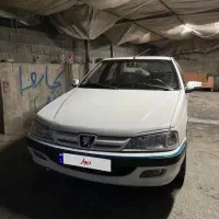 پژو پارس مدل ۸۶  شاسی سالم رنگ سفید صدفی