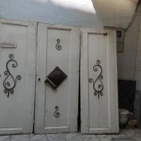 درب ۳ لنگه مخصوص انباری و حیاط بدون چهارچوب
