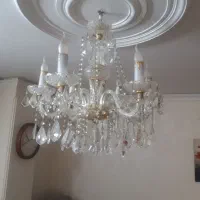 لوستر۶شاخه کریستال|لوستر و چراغ آویز|تهران, خانی‌آباد|دیوار