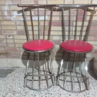۲عدد صندلی فلزی