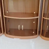 بوفه شیشه ای mdf شیک و زیبا