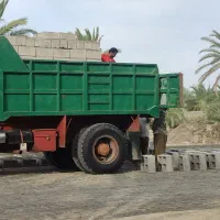 حمل بلوک ماسه مخلوط و...با ده تن|خدمات حمل و نقل|سراوان, |دیوار