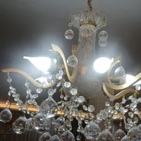 لوستر قدیمی آنتیک ساخت آلمان|لوستر و چراغ آویز|ملایر, |دیوار