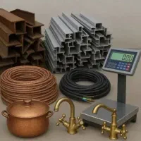 ضایعات آهن و مس وآلومینیوم وبرنج