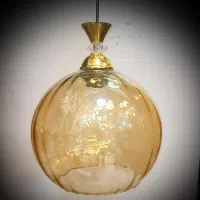 آکبند لوستر آویز تک شعله حباب سایز 25رنگی پتینه ای|لوستر و چراغ آویز|تهران, فردوسی|دیوار