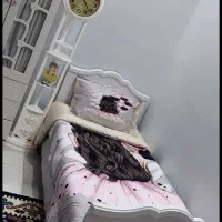 تخت نوجوان یک نفره کمد کودک ساعت