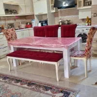 میز ناهارخوری خوردی ضد اب ۸ نفره|میز و صندلی غذاخوری|رشت, ولکس|دیوار