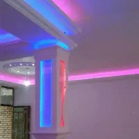 یه    کارگر برای گچ کاری