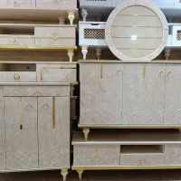 پک اقتصادی جهیزیه عروس|بوفه، ویترین، کنسول|آستارا, |دیوار