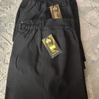 شلوار مشکی نیم بگ